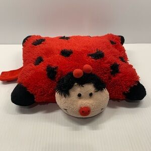 Red Ladybug Plush Pillow Toy - Kids Stuffed Animal - pee-wee